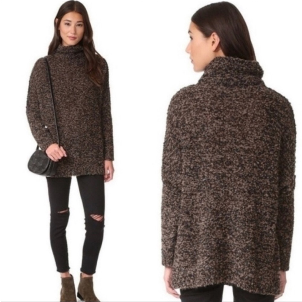 Free People SHE’S ALL THAT Alpaca Knit Sweater